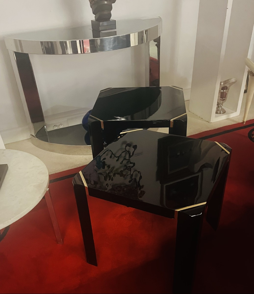 Pair Of Small End Tables  -photo-3