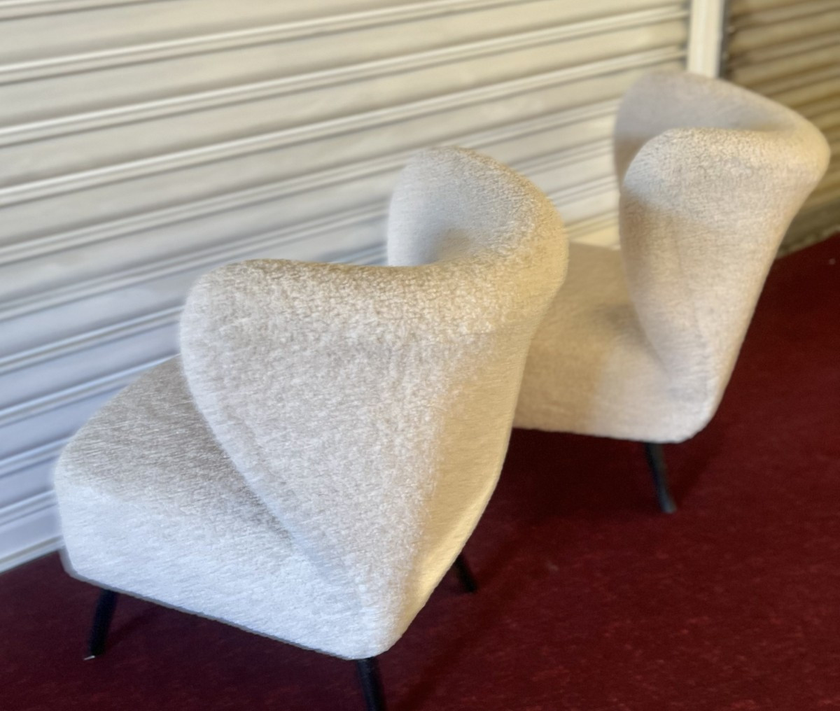 Pair Of Scandinavian Armchairs Circa 1960s-photo-3
