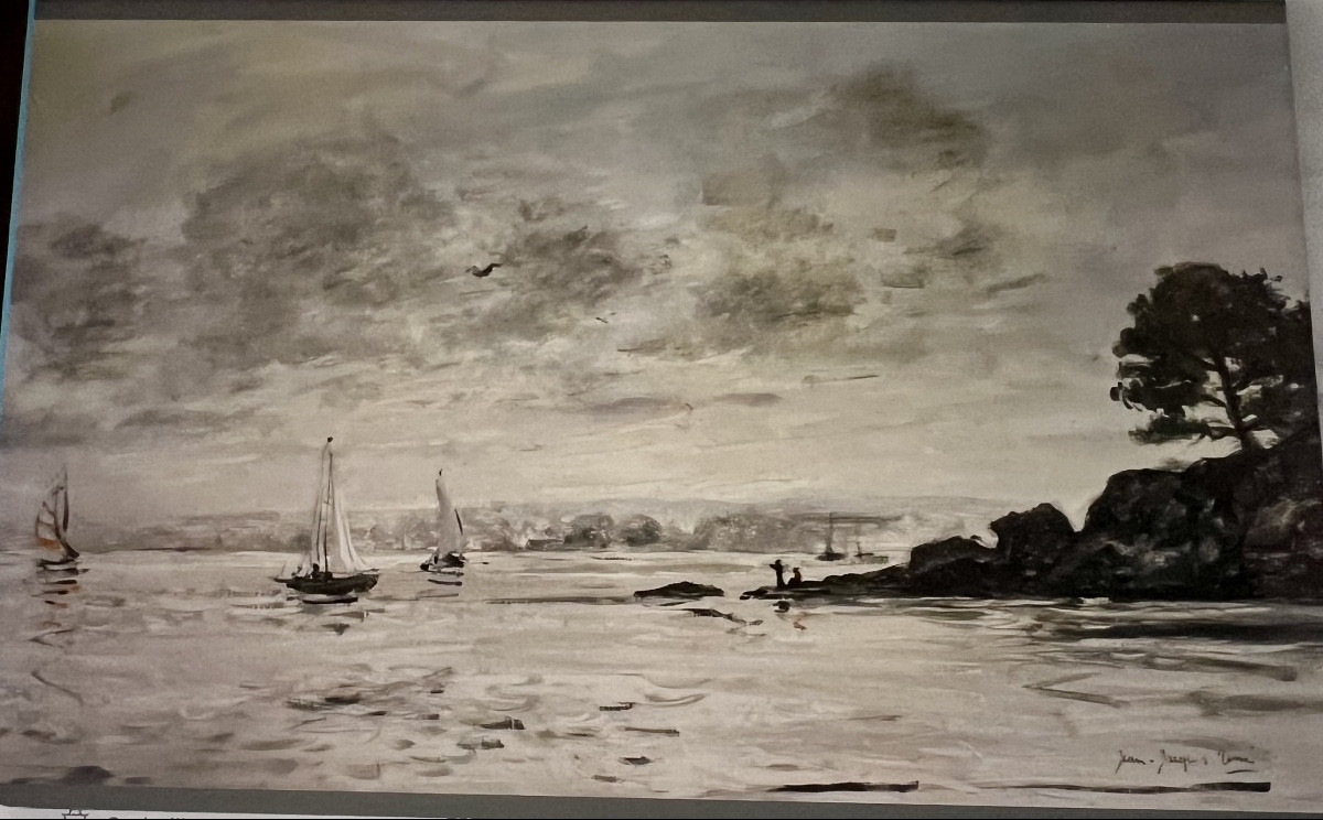 Painting By Jean Jacques Rene, 1943-photo-2