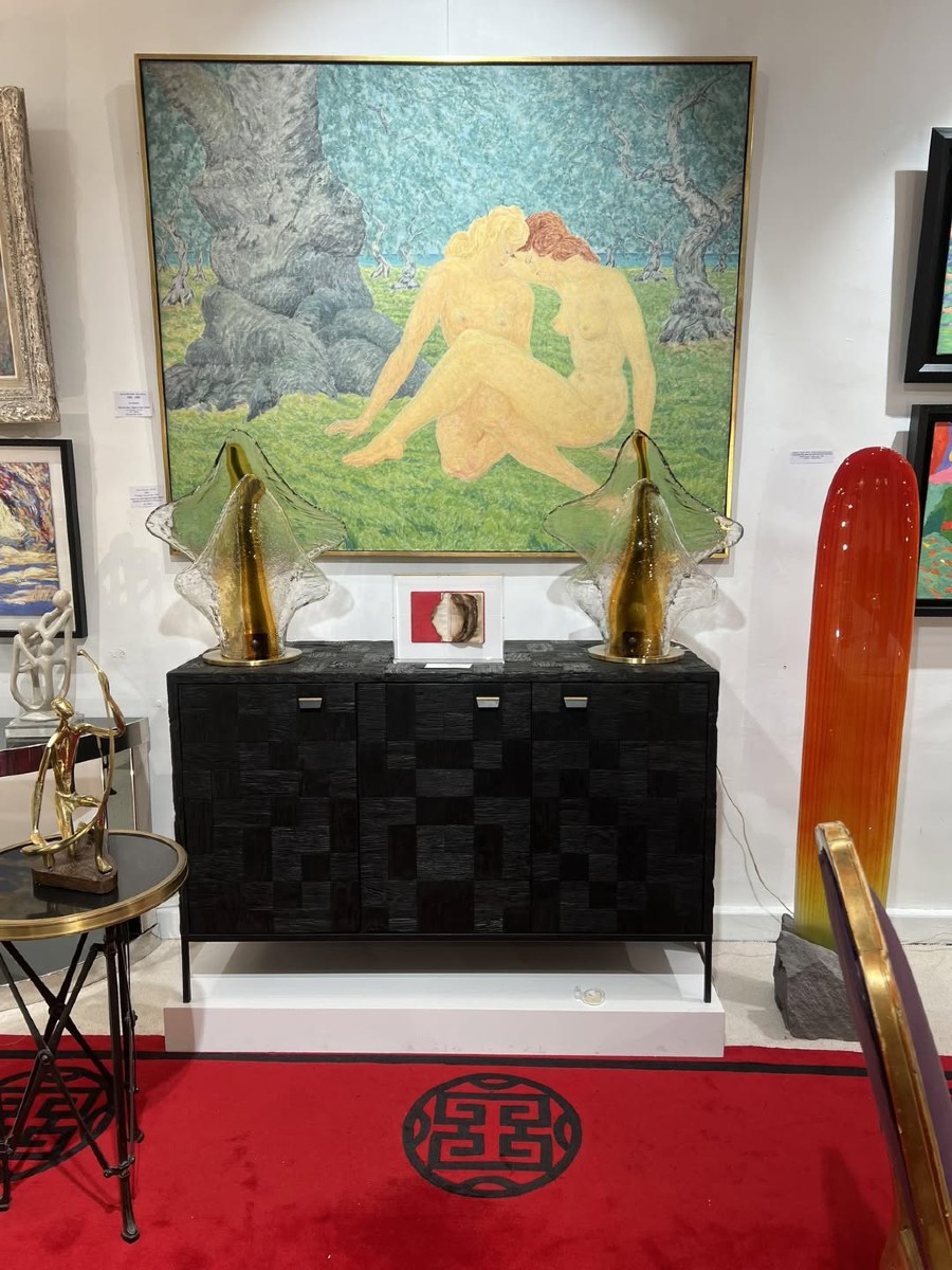 TABLEAU moderne  paysage XXéme siécle-photo-2