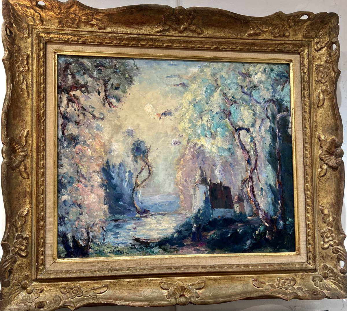 Tableau  Emmanuel de LA VILLEON   1858 -1944