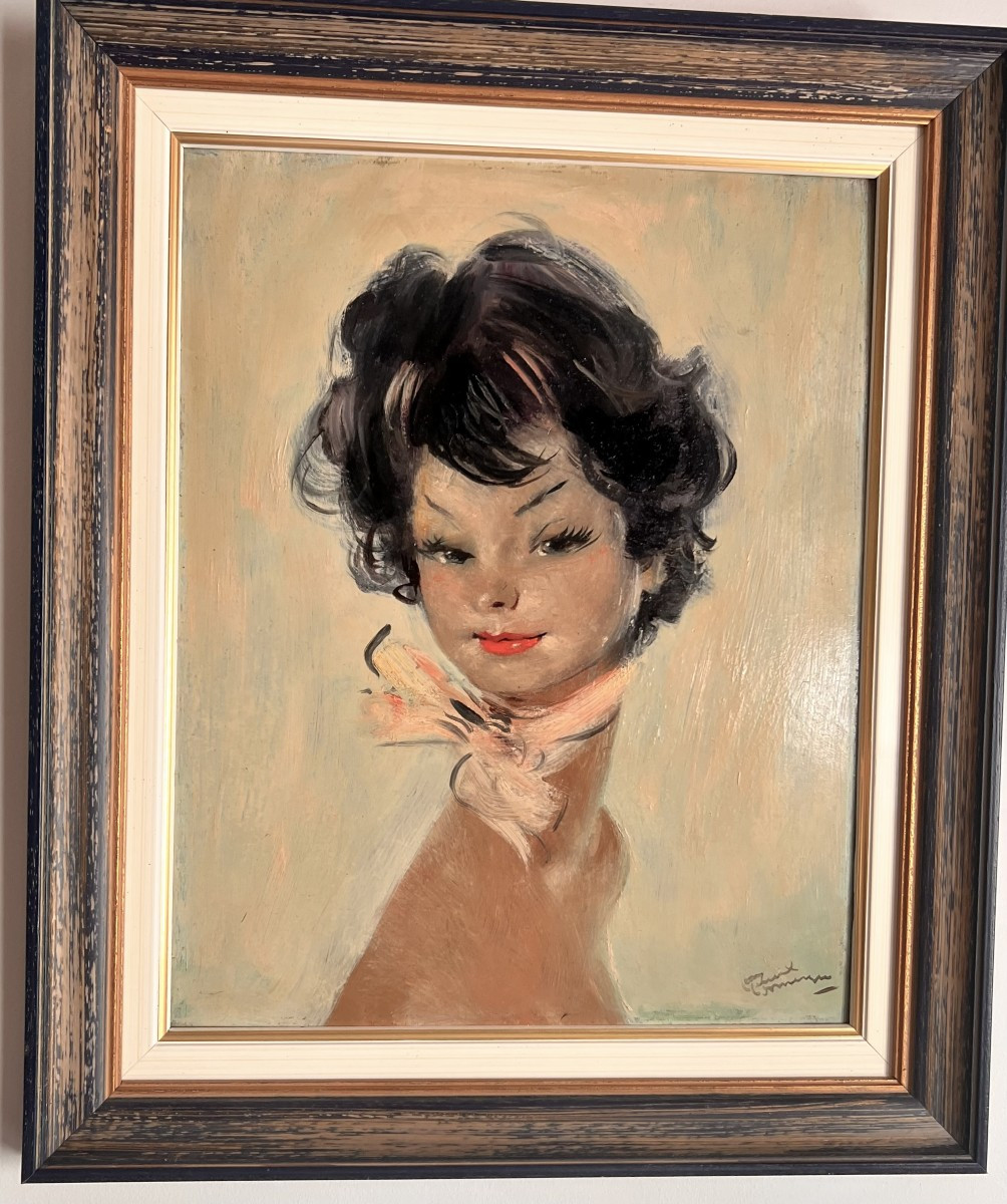 Painting J. G Domergue-photo-2