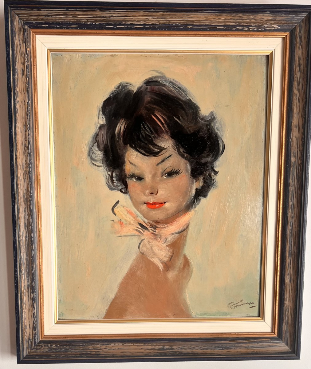 Painting J. G Domergue