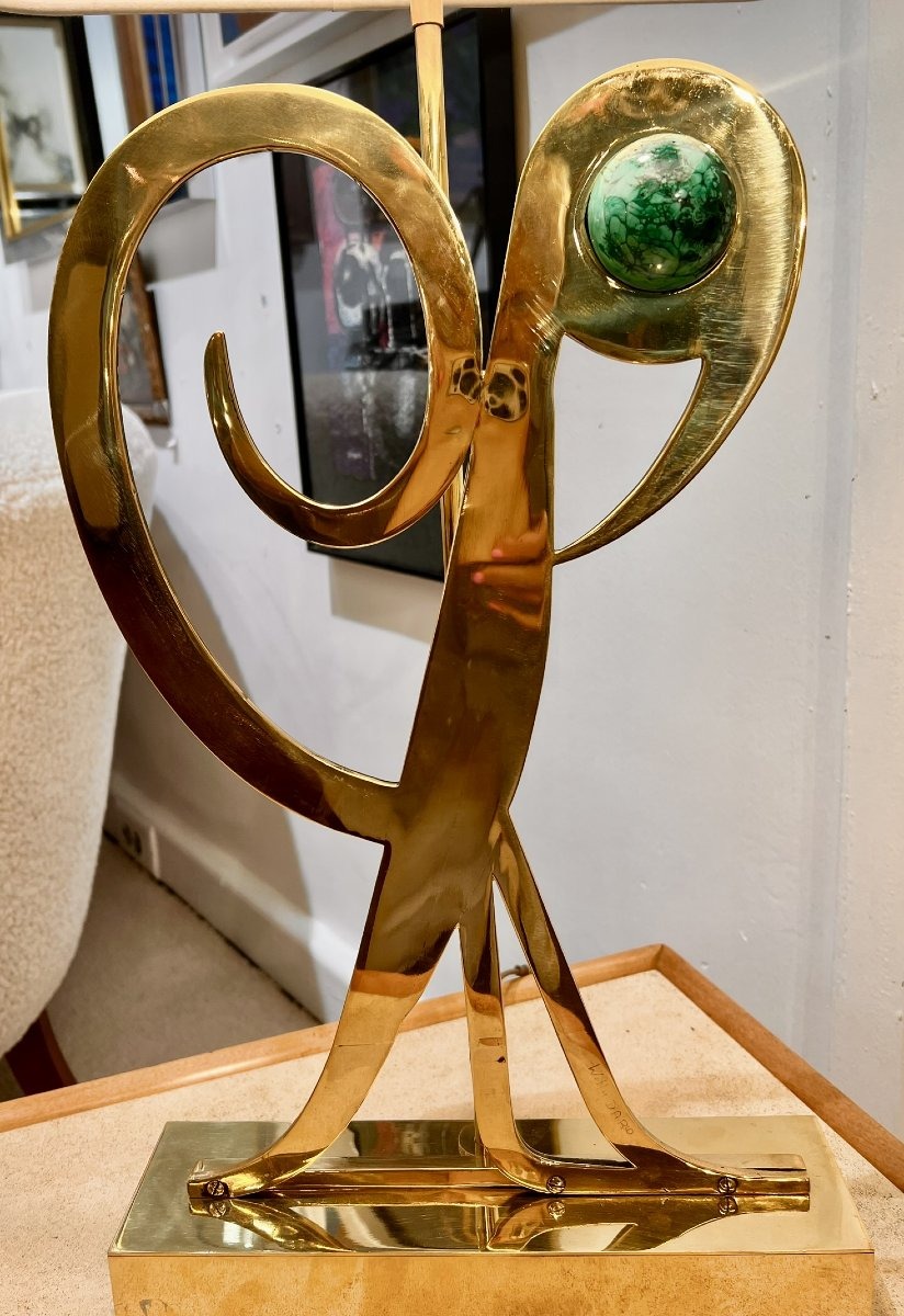 Pair Of Lamps By Willy Darolampes -photo-2