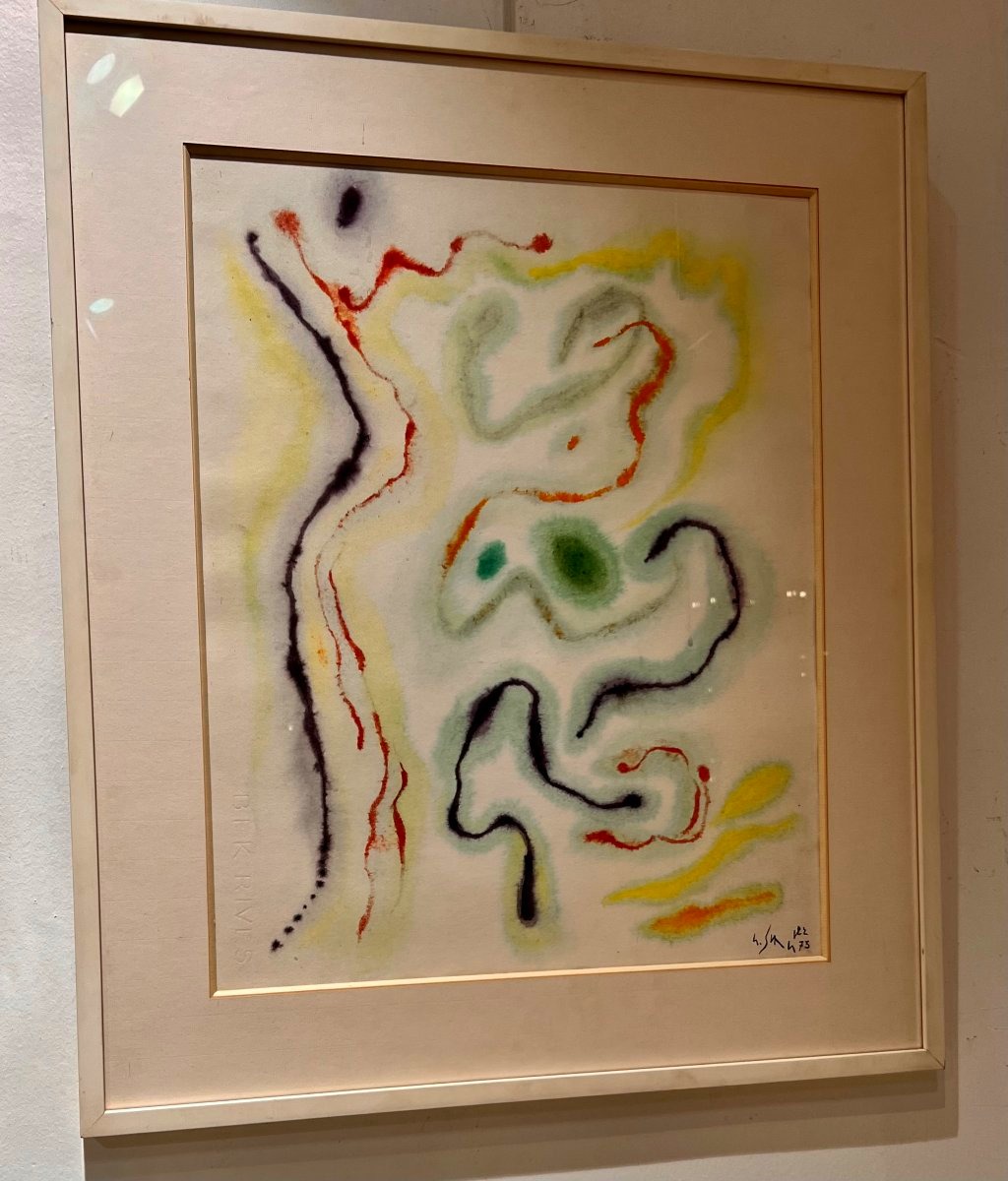 Watercolor By Gustave Singier