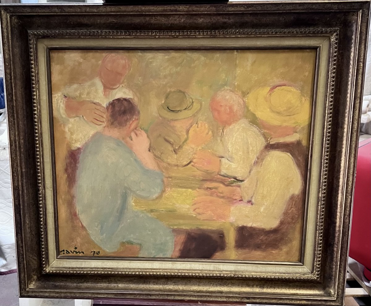 Tableau de Maurice SAVIN 1894 - 1973-photo-1