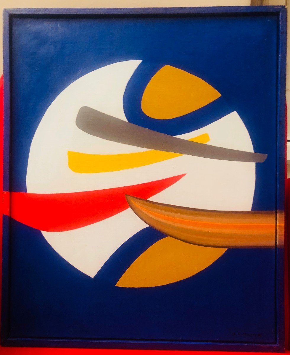 Painting - Oil On Canvas By James Pichette - 1920 - 1996