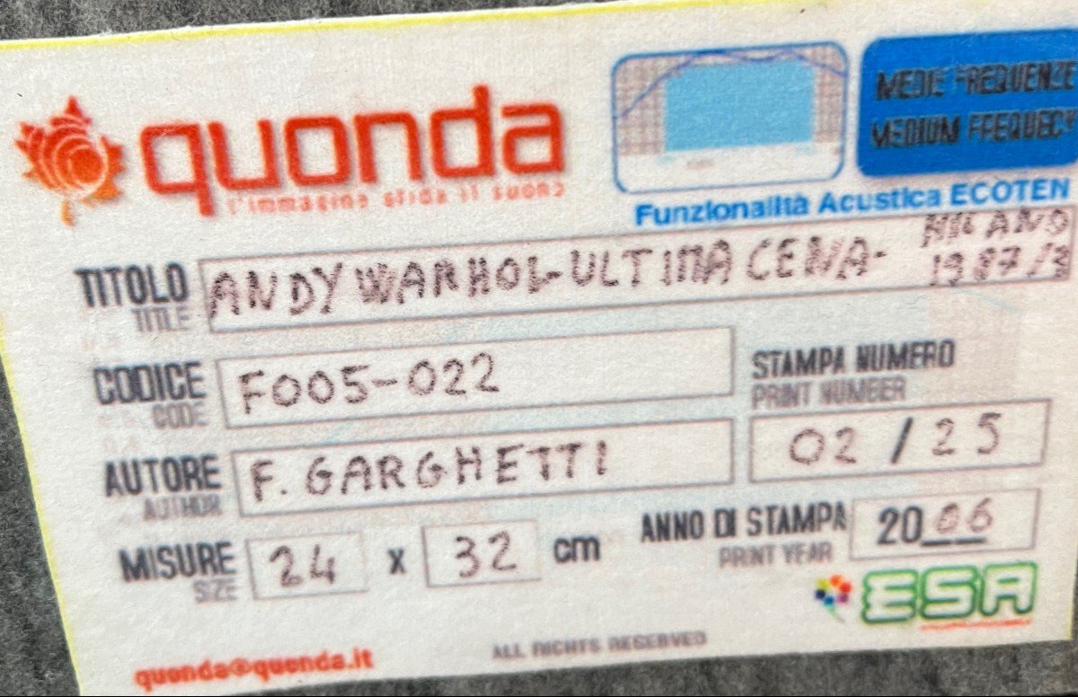 Photos De Andy Warhol Par Fabrizio Garghetti-photo-2