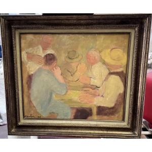 Painting By Maurice Savin (1894–1973)