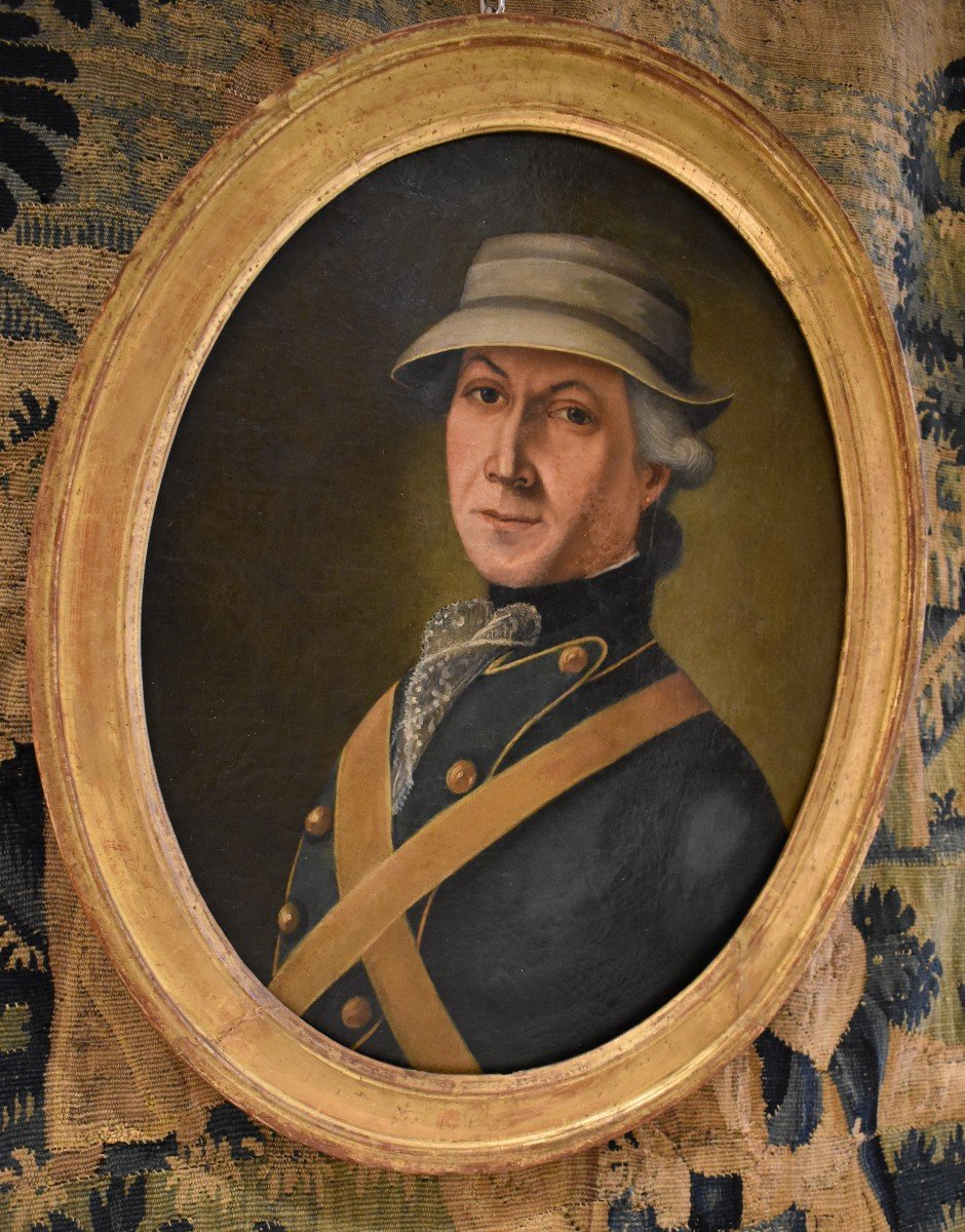 Portrait d'Homme Epoque Louis XVI XVIII ème-photo-3