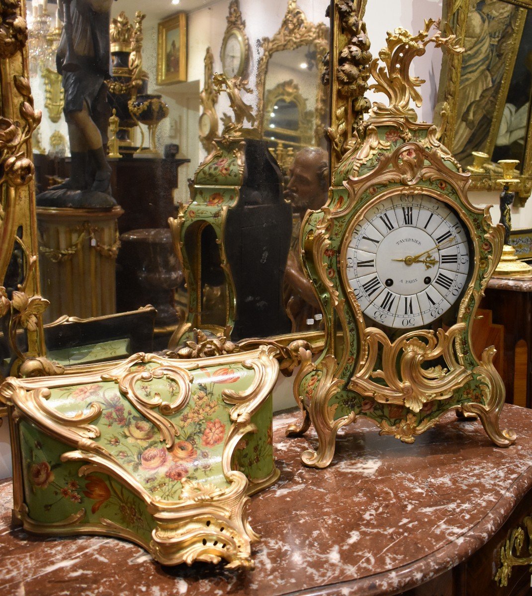 Cartel Louis XV Period Stamped Lieutaud XVIII