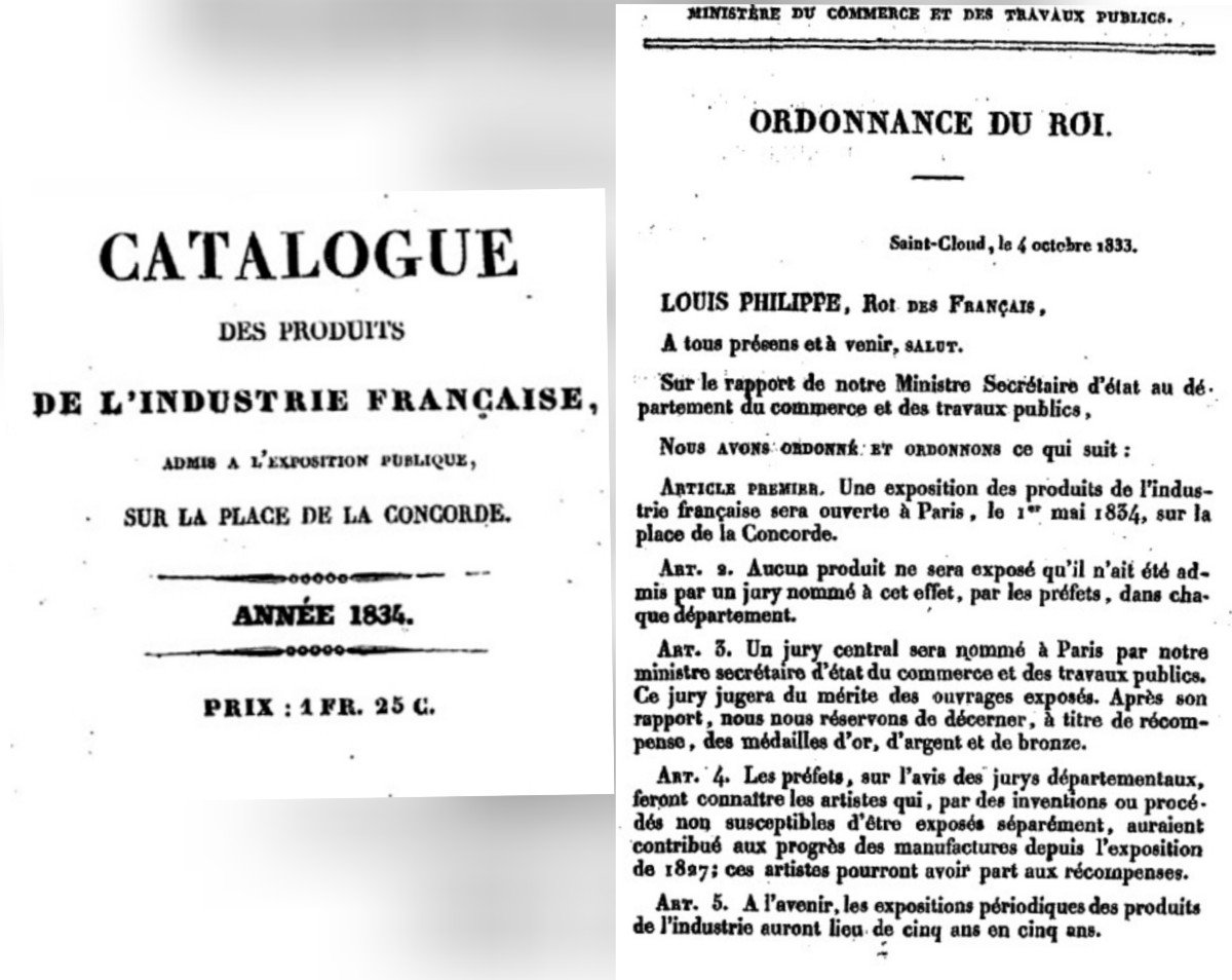 Baromètre et Thermomètre "Gohin à Paris Exposition des Produits De L'industrie Française 1834" -photo-8