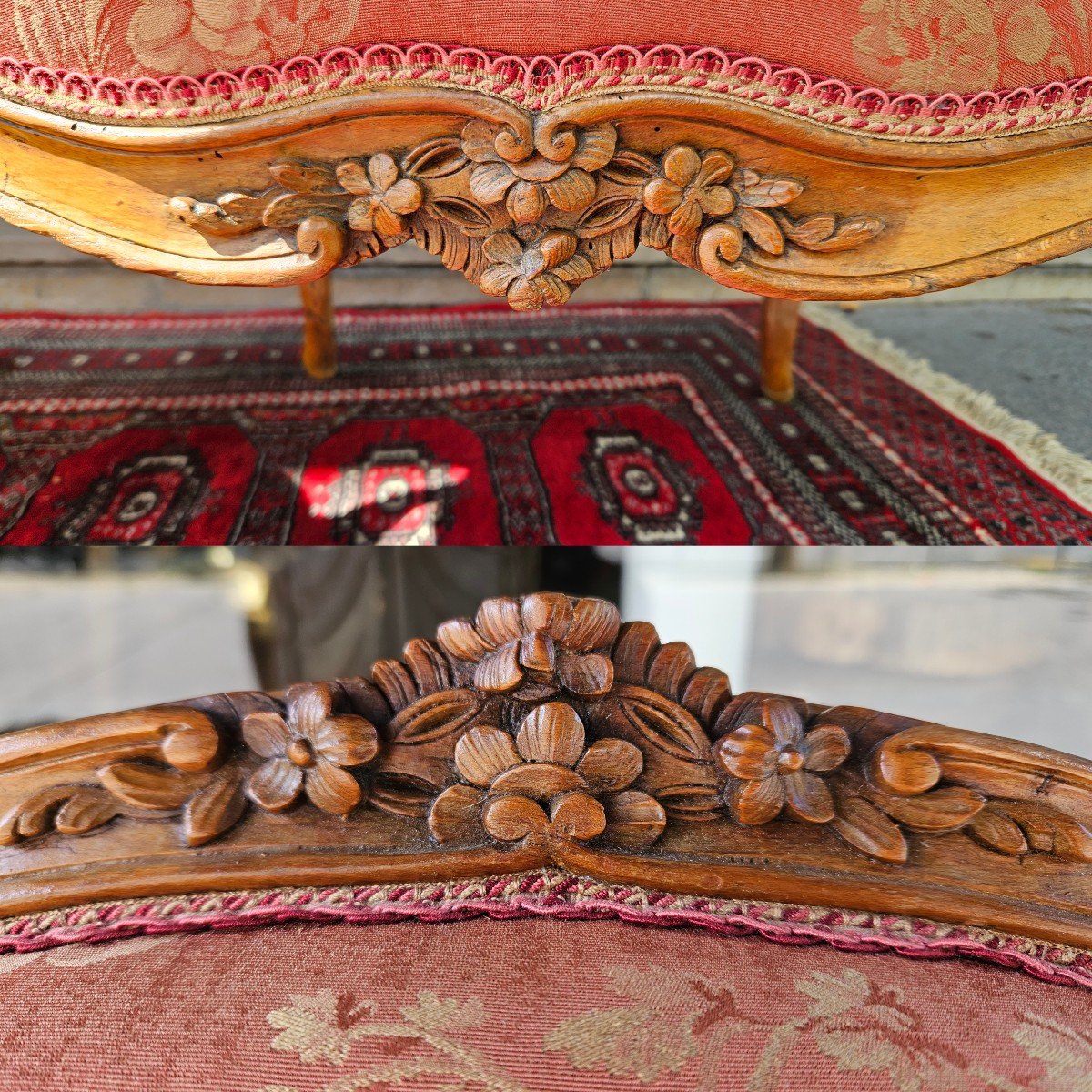  Armchairs To The Queen "i.gourdin" Louis XV XVIIIth Period-photo-6