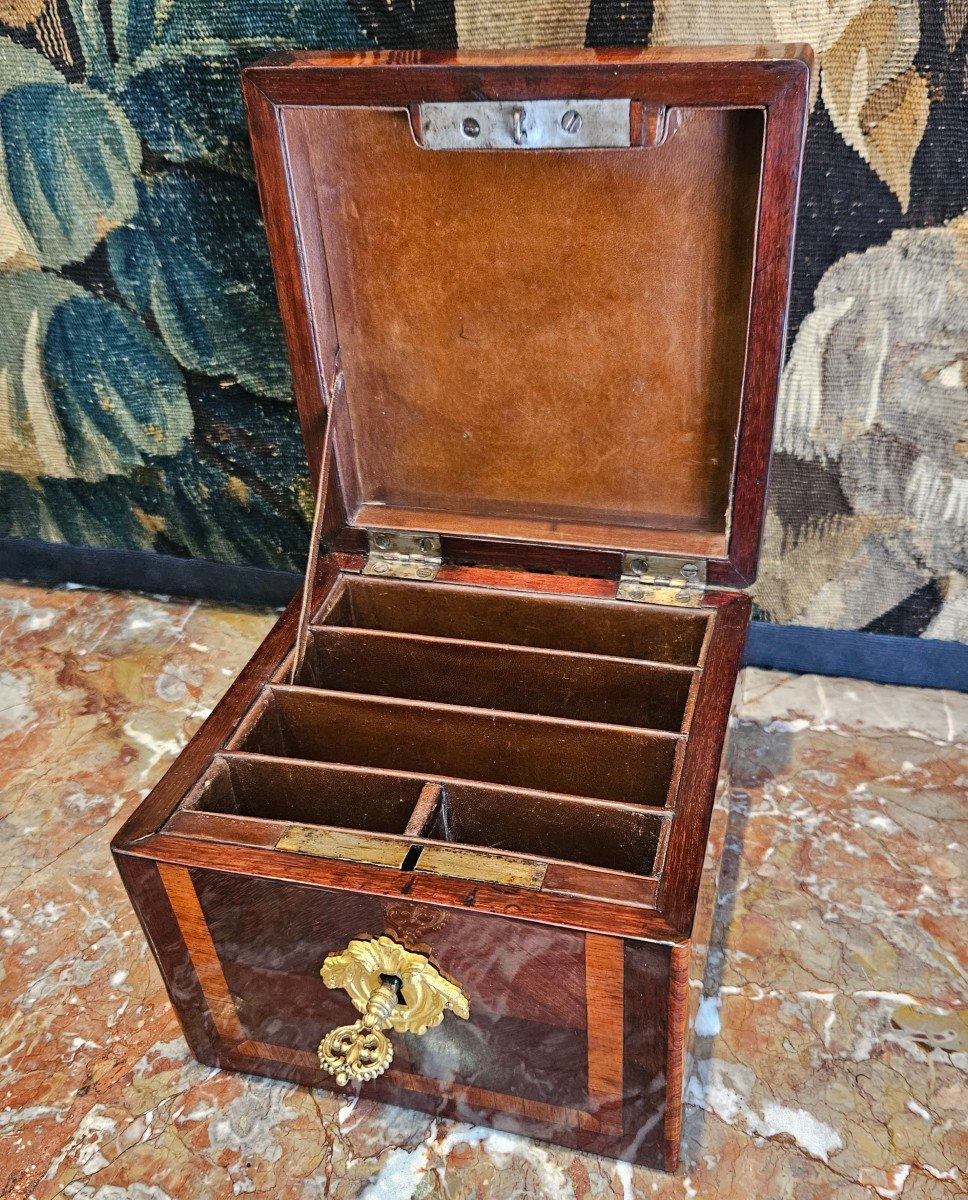 18th Century Marquetry Box -photo-1