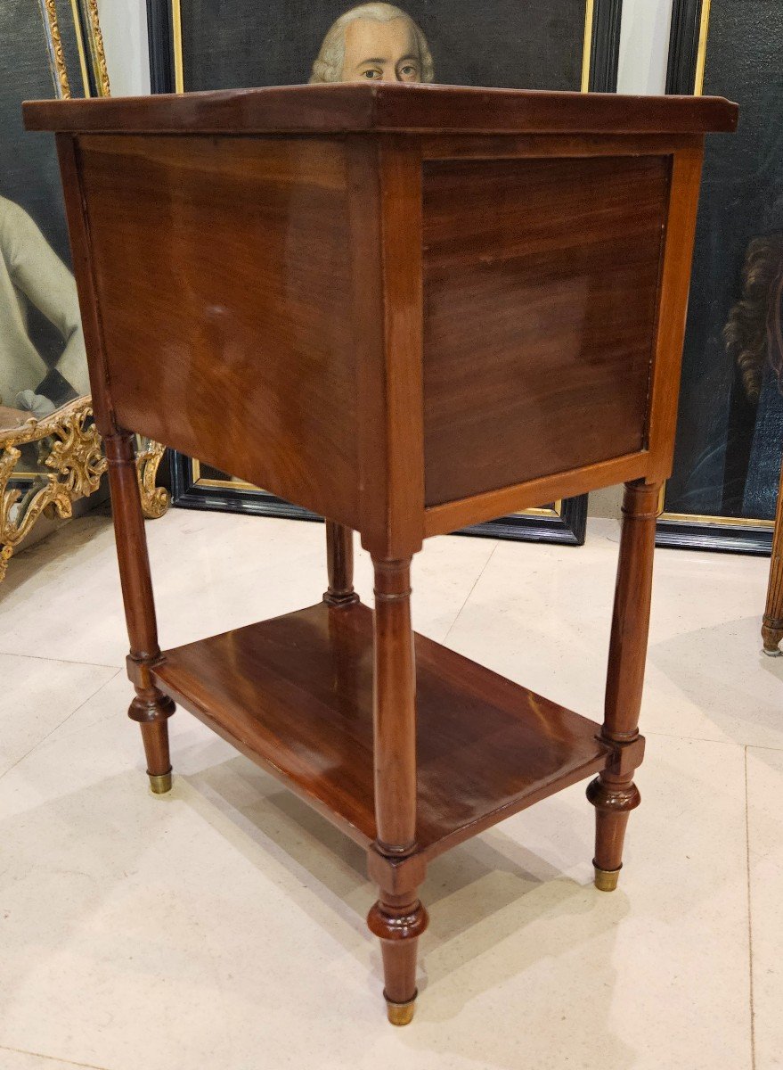 Table De Salon En Acajou Epoque Louis XVI XVIII ème -photo-3