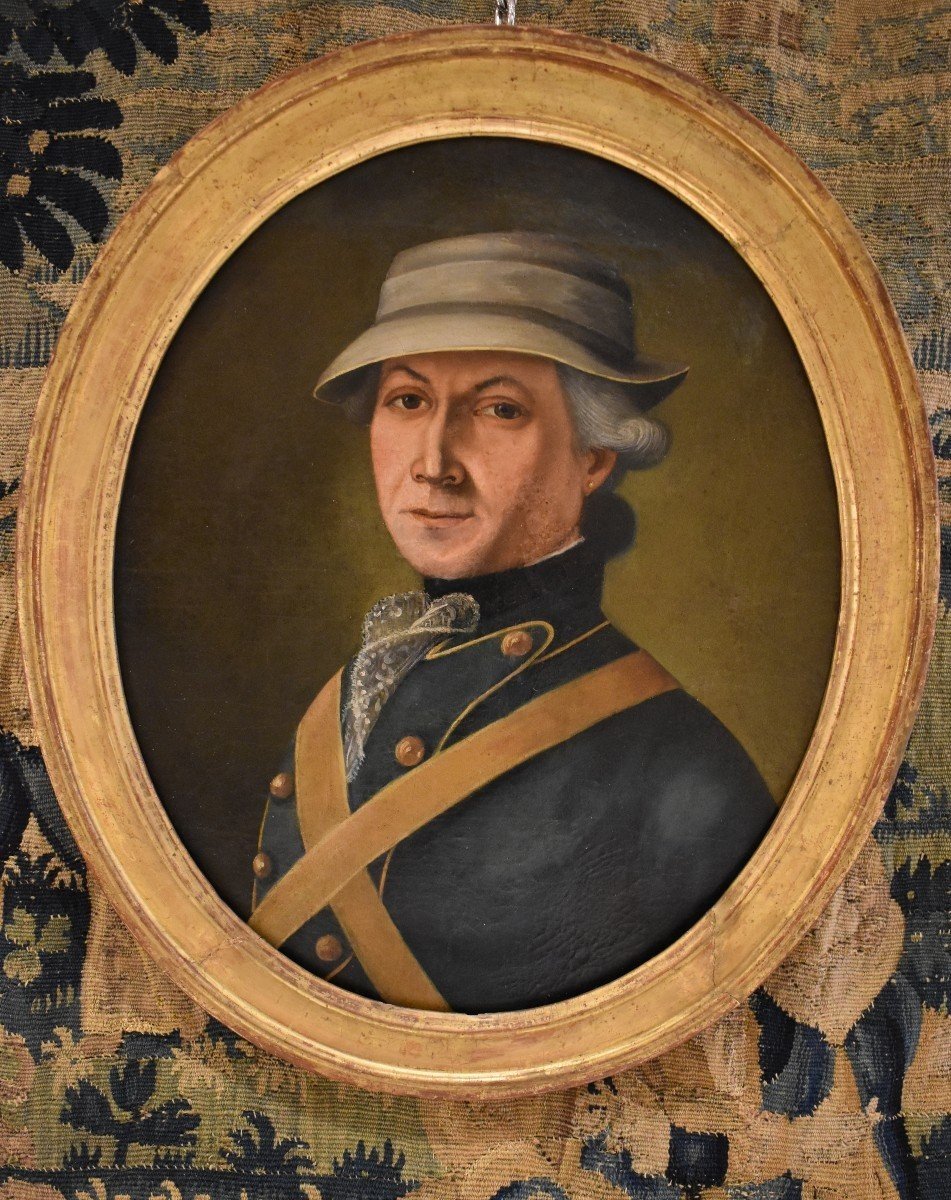 Portrait d'Homme Epoque Louis XVI XVIII ème