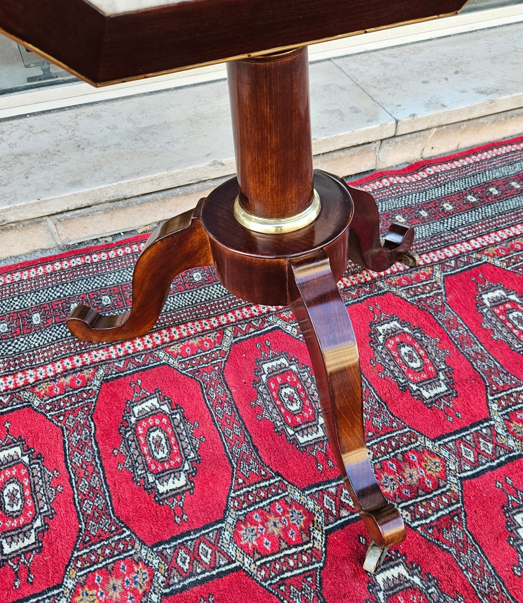Mahogany Gueridon Stamped B.molitor Directoire Period Late 18th Century -photo-5