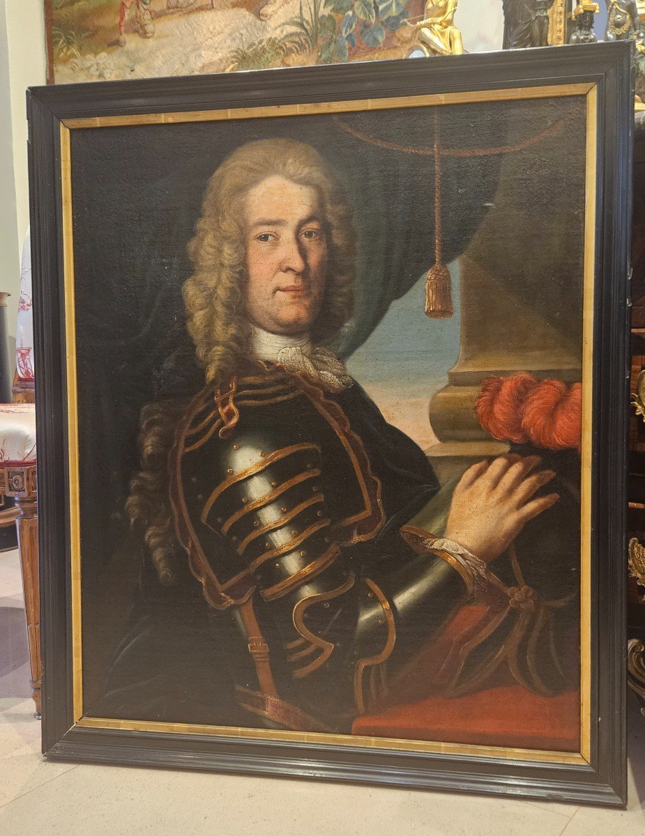 Deux Portraits d'Homme XVIII ème-photo-3