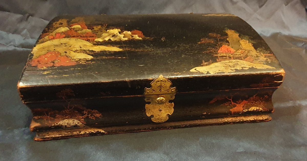 Coffret à Perruque Epoque Louis XV XVIII ème -photo-4