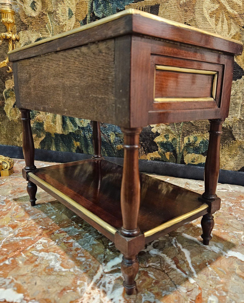 Mahogany Master Console, Early 19th Century-photo-3