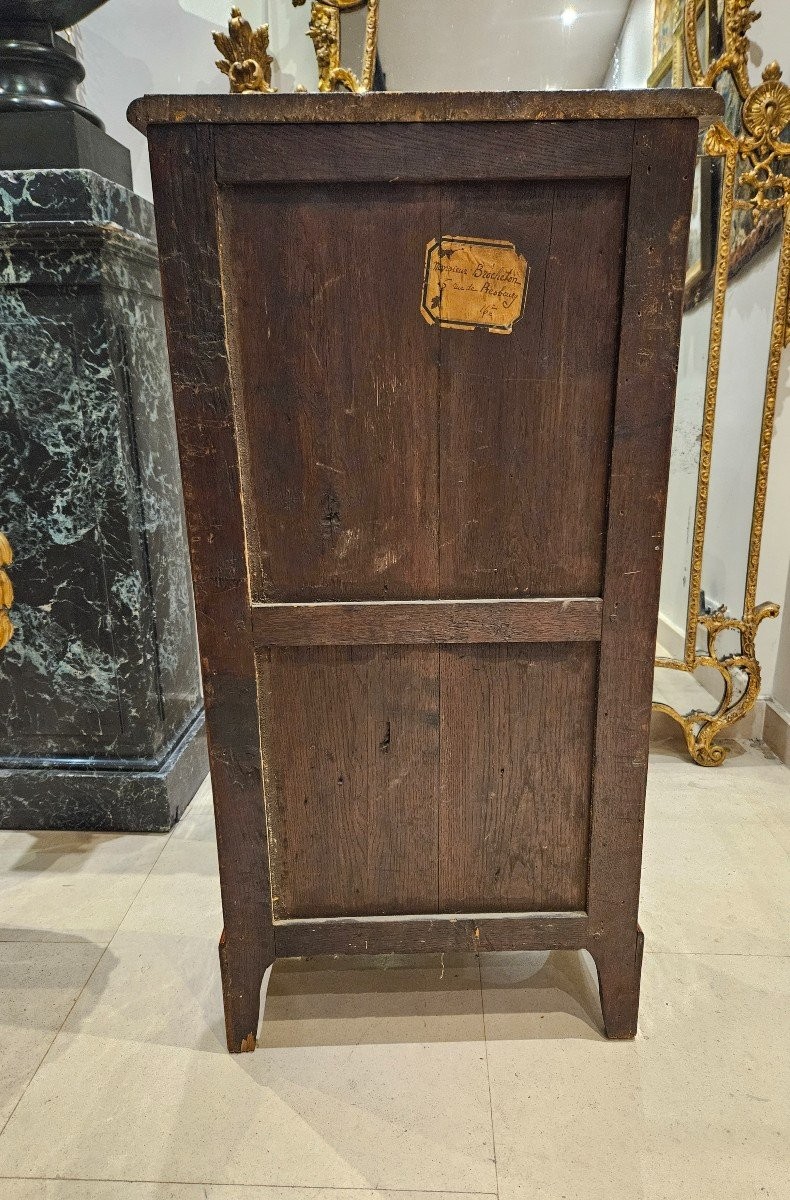 A Hauteur d'Appui En Marqueterie Estampillé Epoque Transition XVIII ème-photo-8