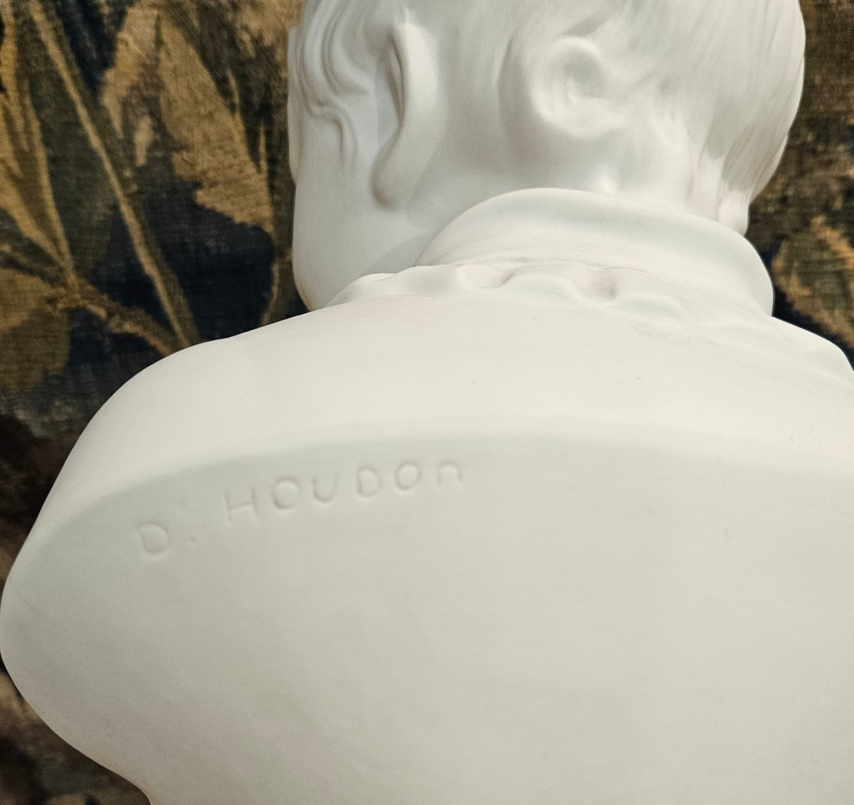 "les Enfants Brongniart" d'Après Houdon Par Tharaud Limoges Début XX ème -photo-6