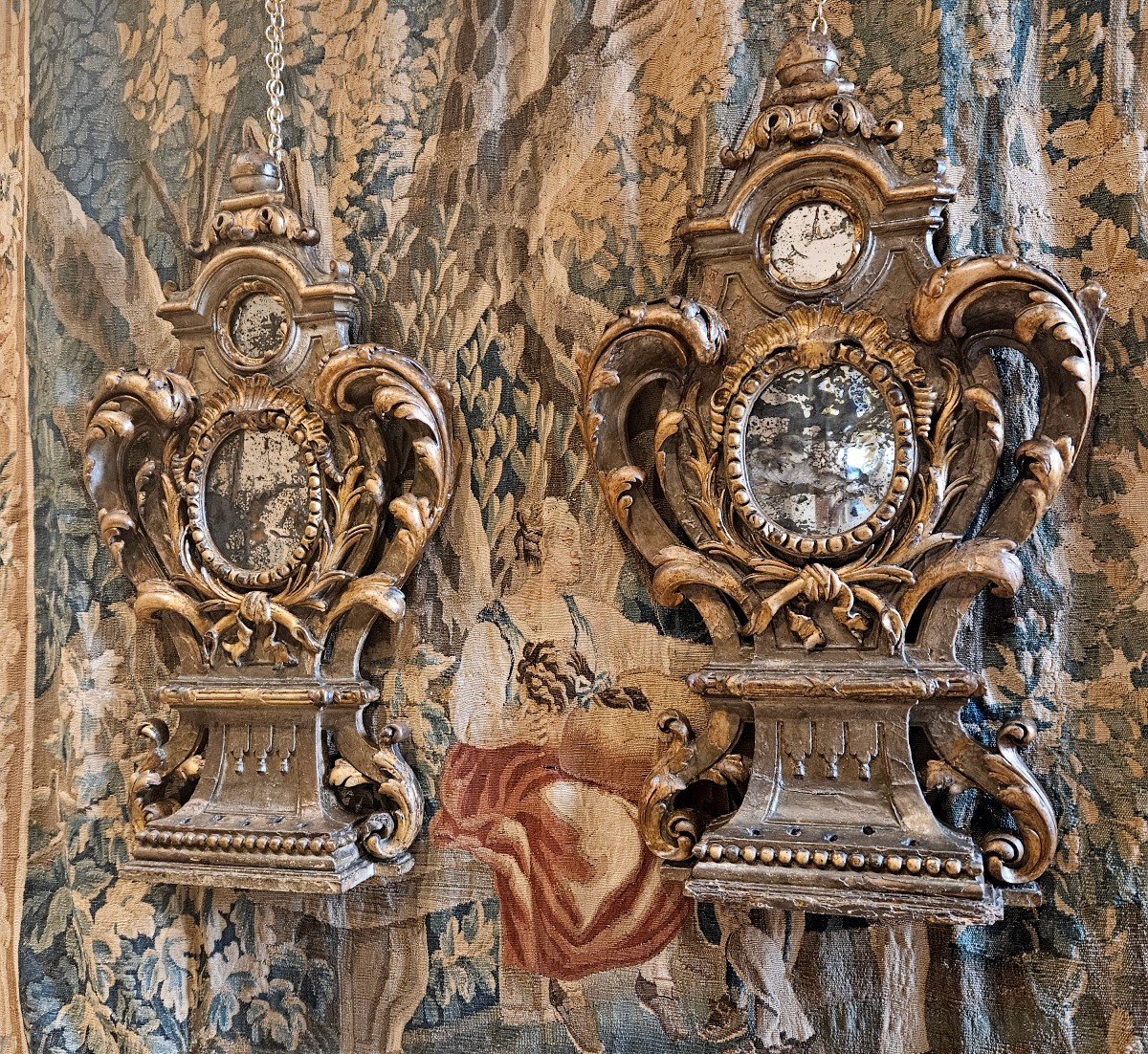 Important Pair Of Monstrances Louis XIV Period 17th Century-photo-2