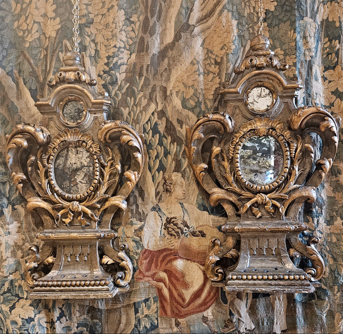 Important Pair Of Monstrances Louis XIV Period 17th Century