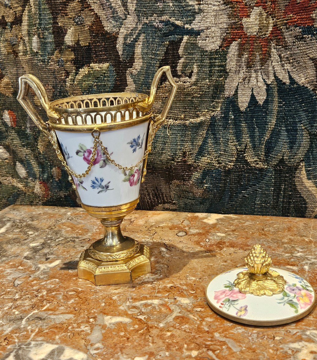 Brûle Parfum  De Style Louis XVI Début XIX ème-photo-4
