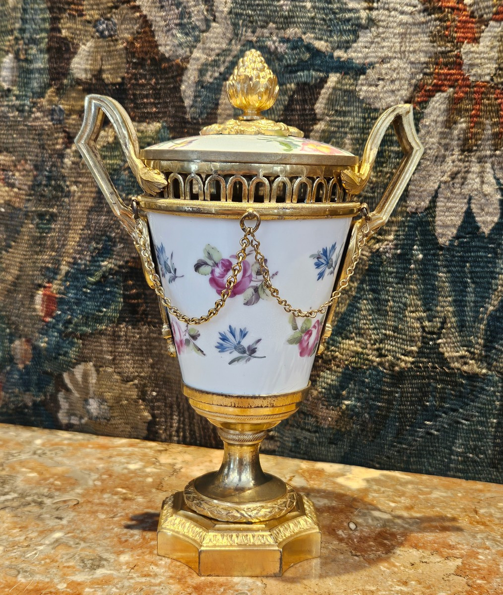 Brûle Parfum  De Style Louis XVI Début XIX ème-photo-3