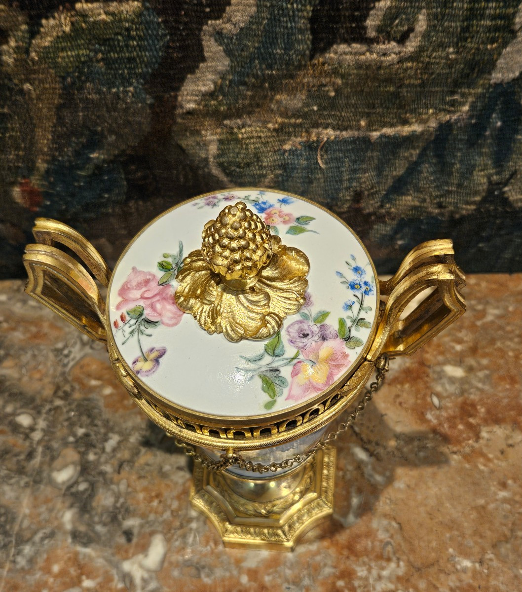 Brûle Parfum  De Style Louis XVI Début XIX ème-photo-5