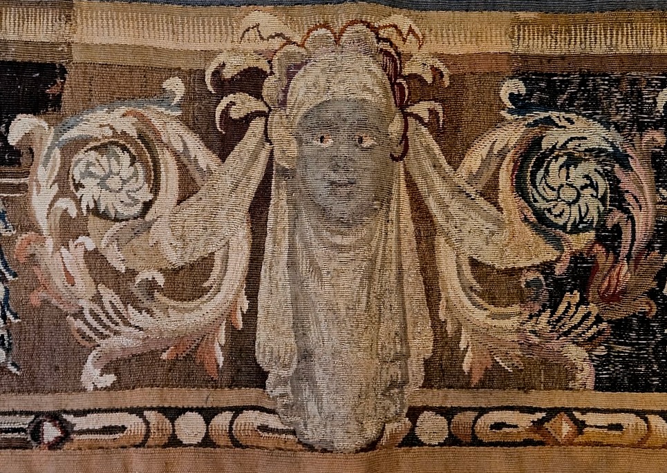 Bandeau De tapisserie De Beauvais Epoque Louis XIV Fin XVII ème -photo-3