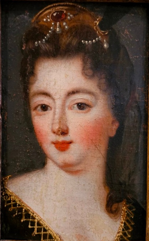 Portrait Of Louise Françoise De Bourbon, 18th Century -photo-4
