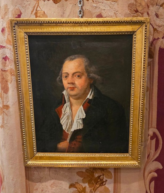 Portrait D'Homme Epoque Louis XVI XVIII ème -photo-2