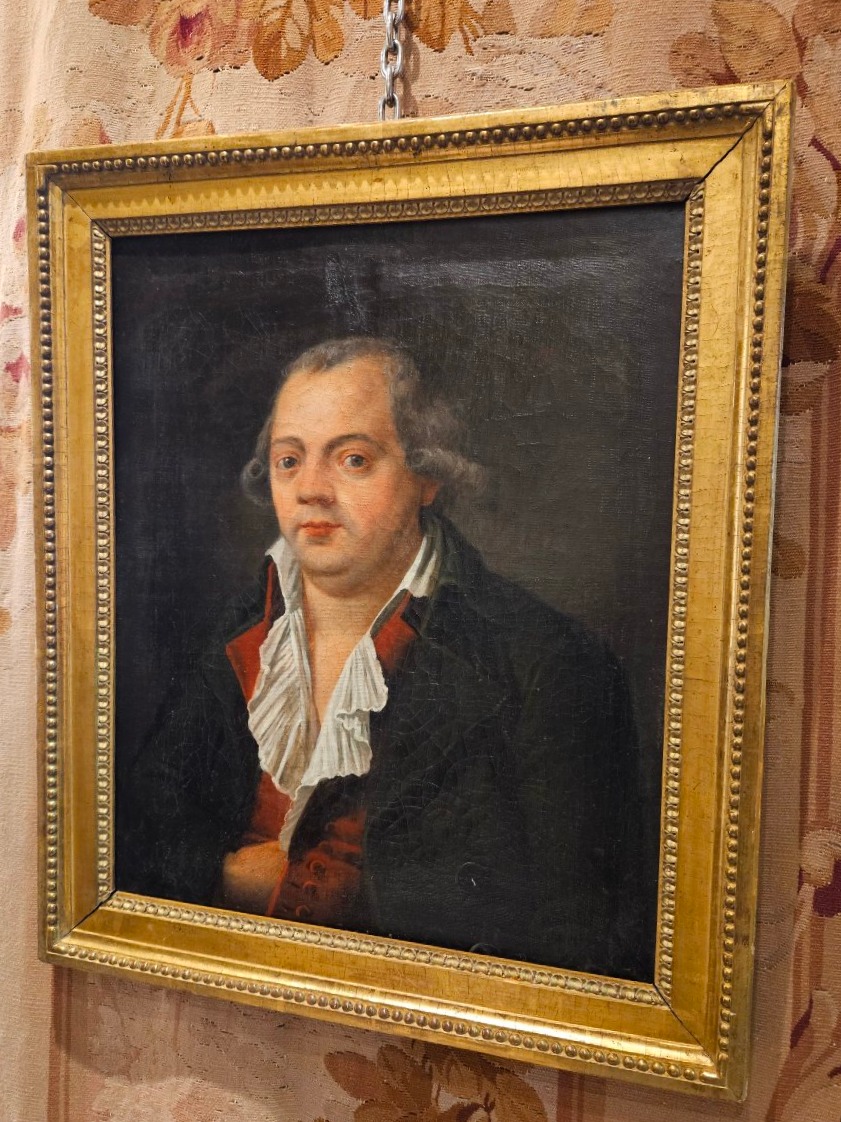 Portrait D'Homme Epoque Louis XVI XVIII ème -photo-4