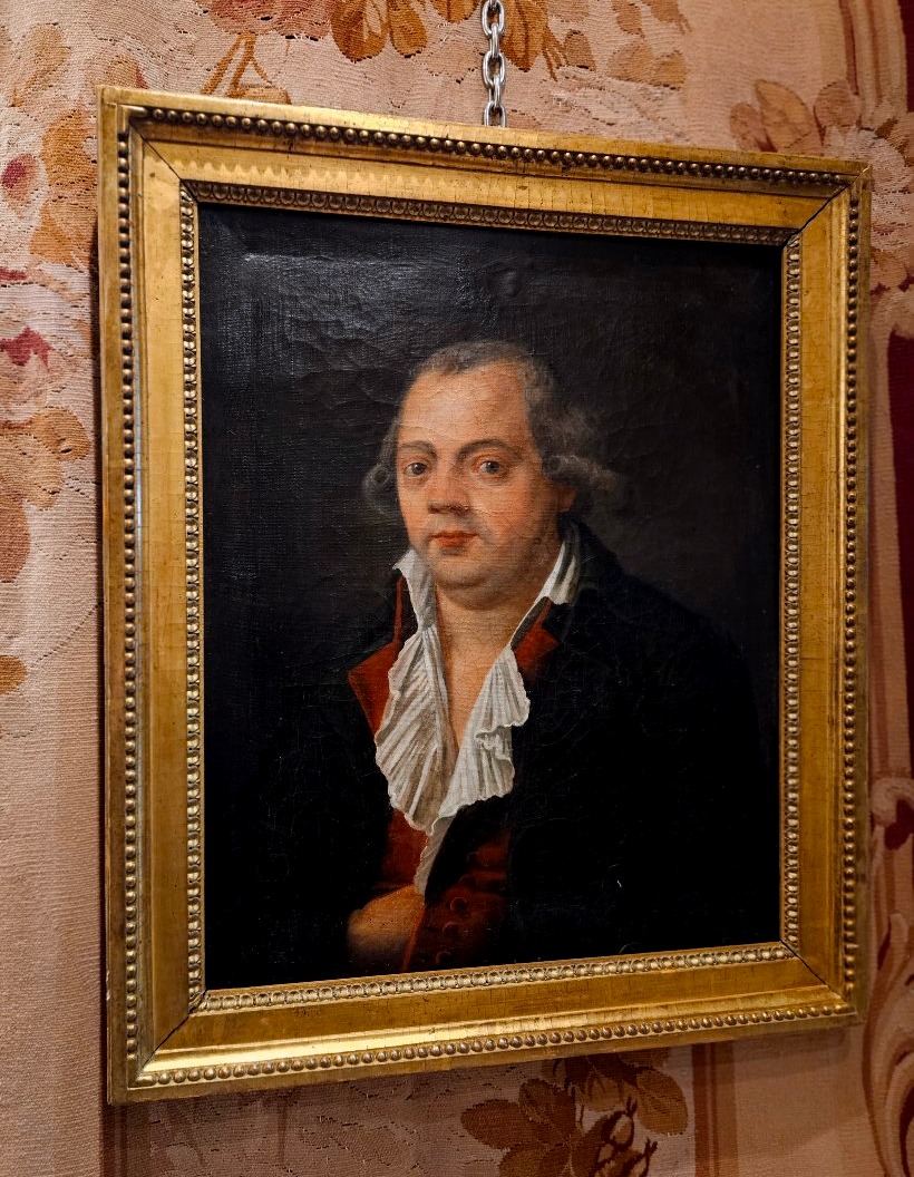 Portrait D'Homme Epoque Louis XVI XVIII ème -photo-2