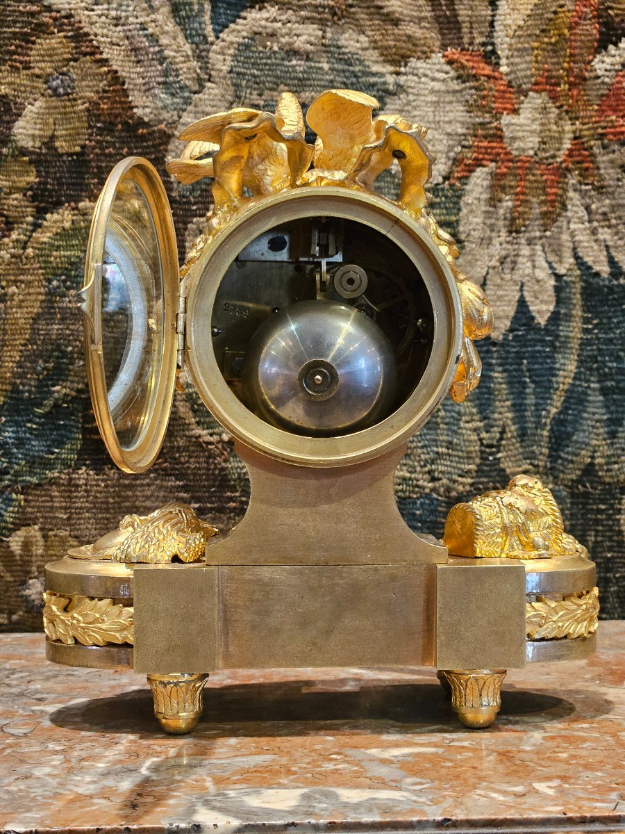 Pendule Signée "Alphonse Giroux à Paris" XIX ème -photo-8