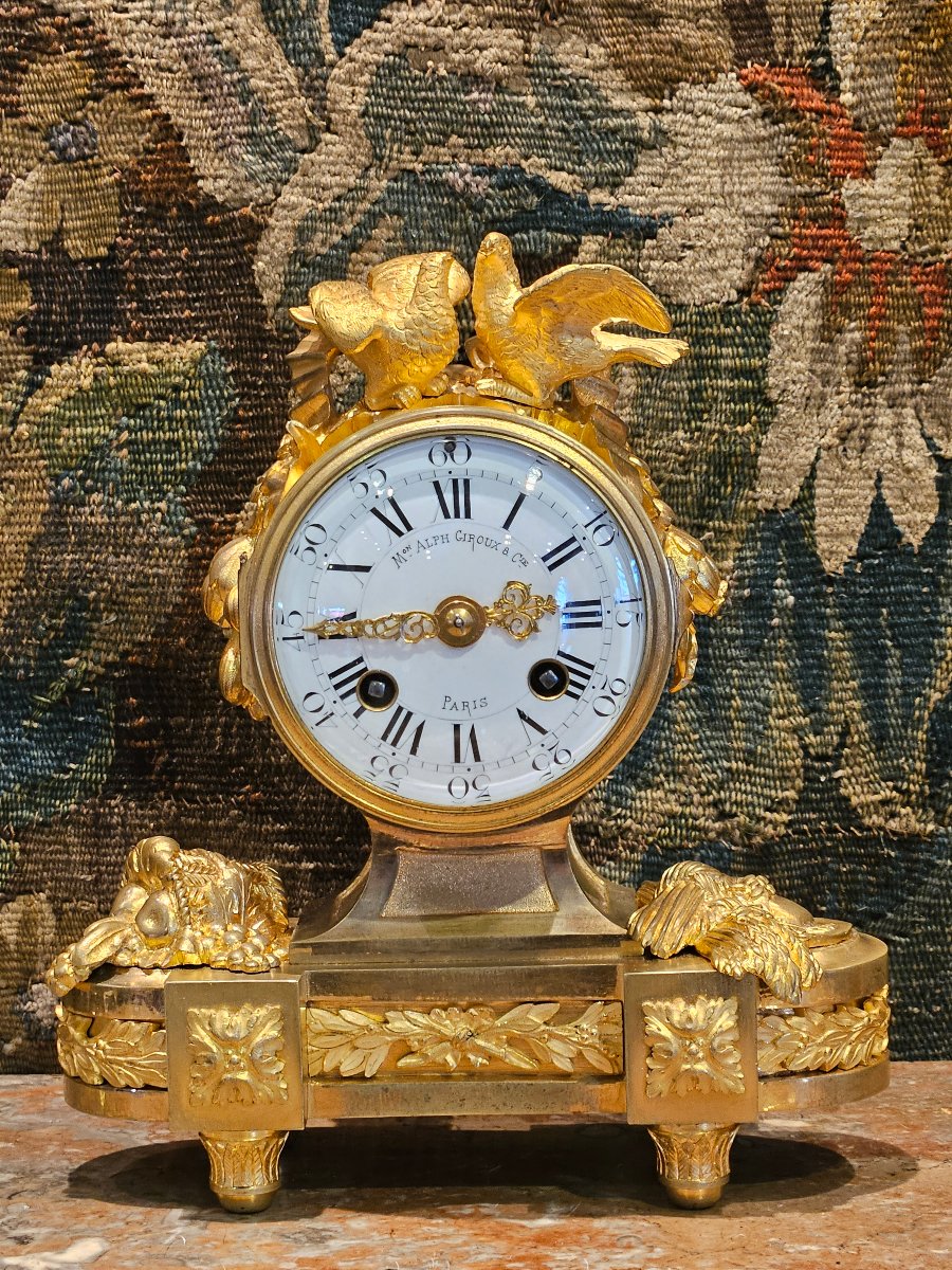 Pendule Signée "Alphonse Giroux à Paris" XIX ème 