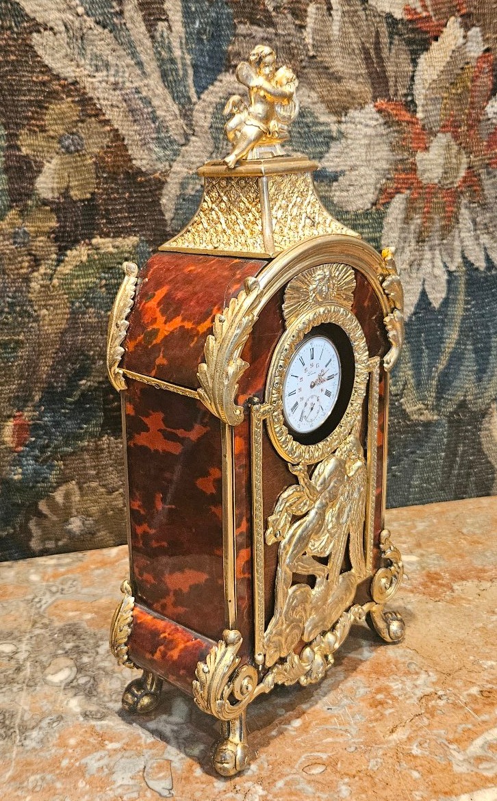 Grand Porte-Montre De Style Régence XIXème-photo-2