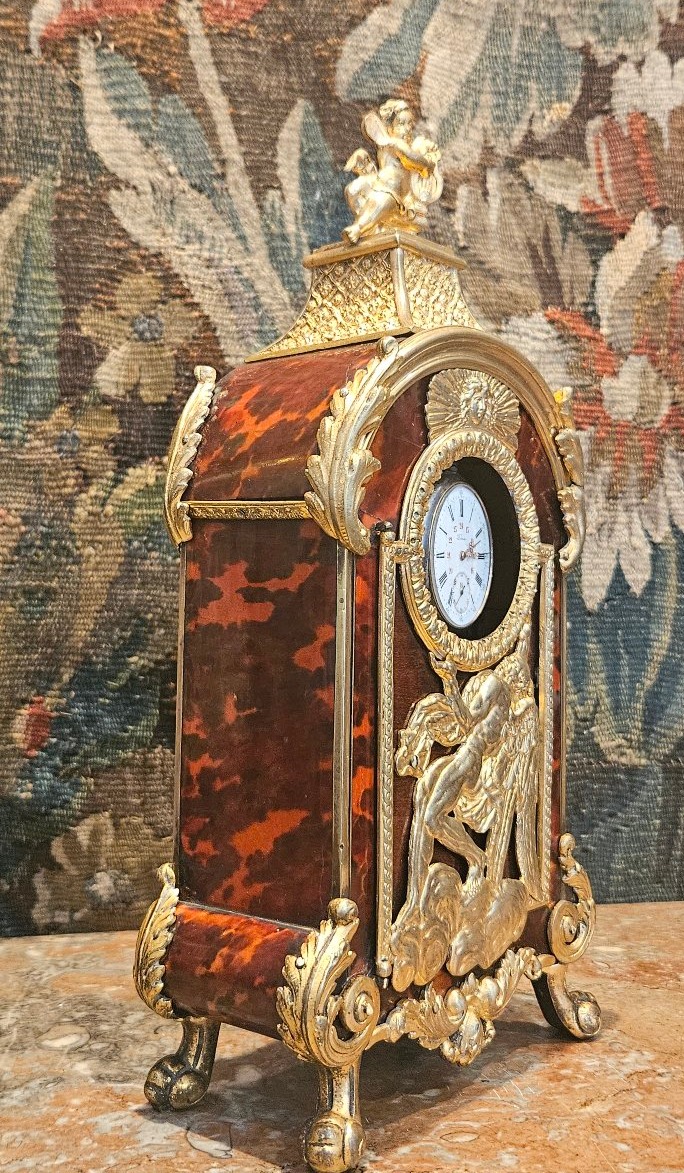 Grand Porte-Montre De Style Régence XIXème-photo-5