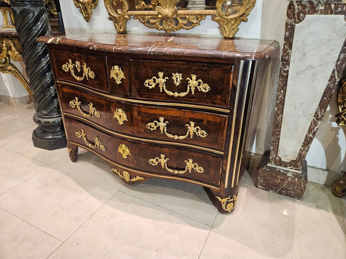 Commode Régence Estampillée"Migeon" XVIII ème-photo-1
