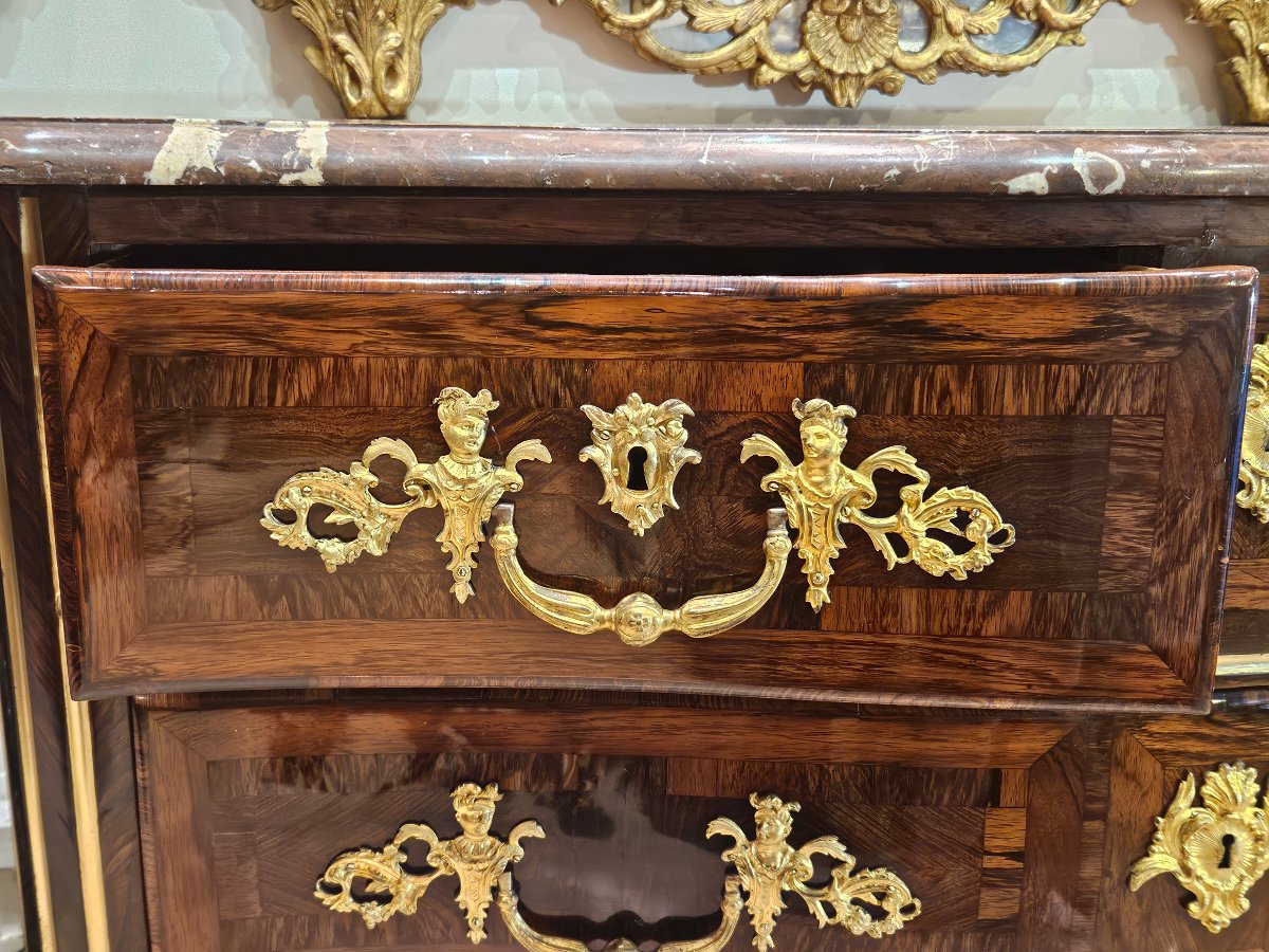 Commode Régence Estampillée"Migeon" XVIII ème-photo-3