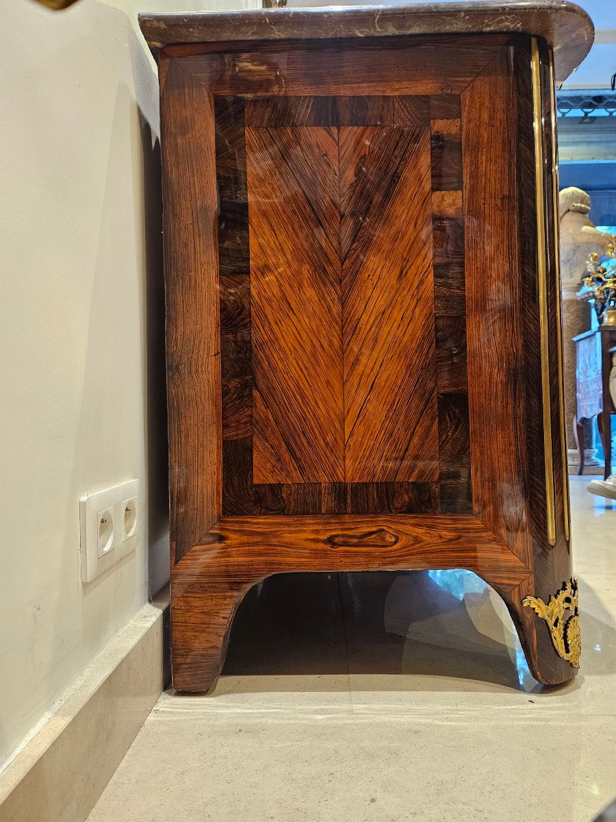 Commode Régence Estampillée"Migeon" XVIII ème-photo-4