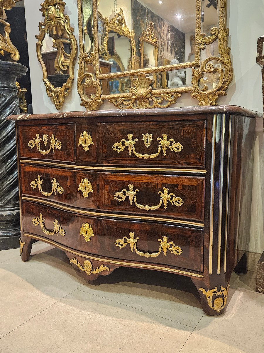 Commode Régence Estampillée"Migeon" XVIII ème