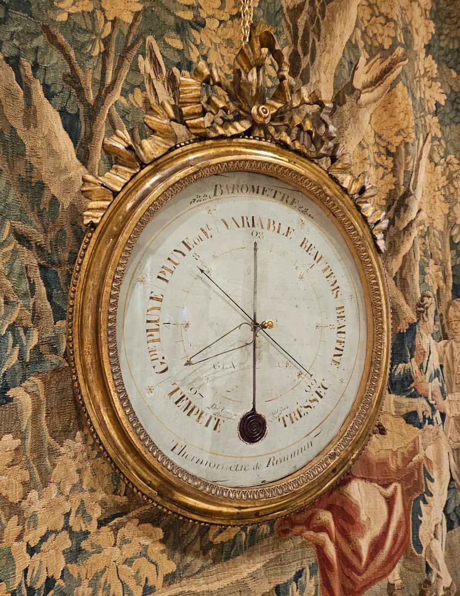 Baromètre Par "A.Carcano 1755-1820" Epoque Louis XVI XVIII ème -photo-2