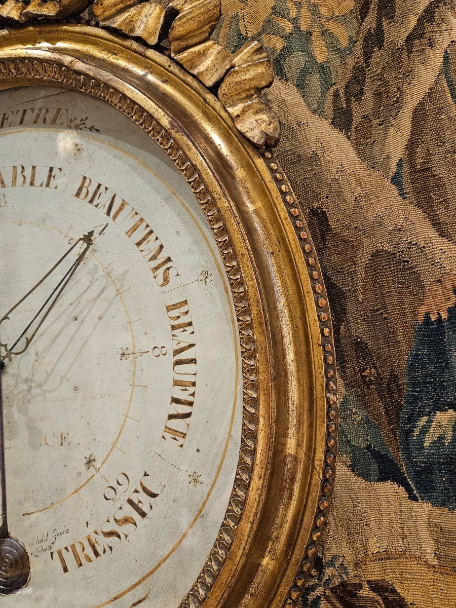 Baromètre Par "A.Carcano 1755-1820" Epoque Louis XVI XVIII ème -photo-4