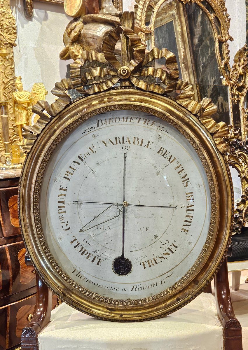 Baromètre Par "A.Carcano 1755-1820" Epoque Louis XVI XVIII ème 