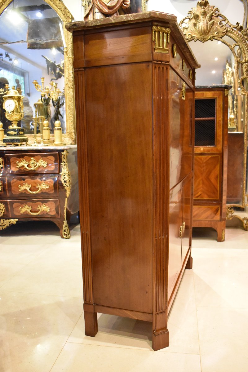Secrétaire Estampillé D.L. ANCELLET  Époque Louis XVI XVIII ème-photo-3