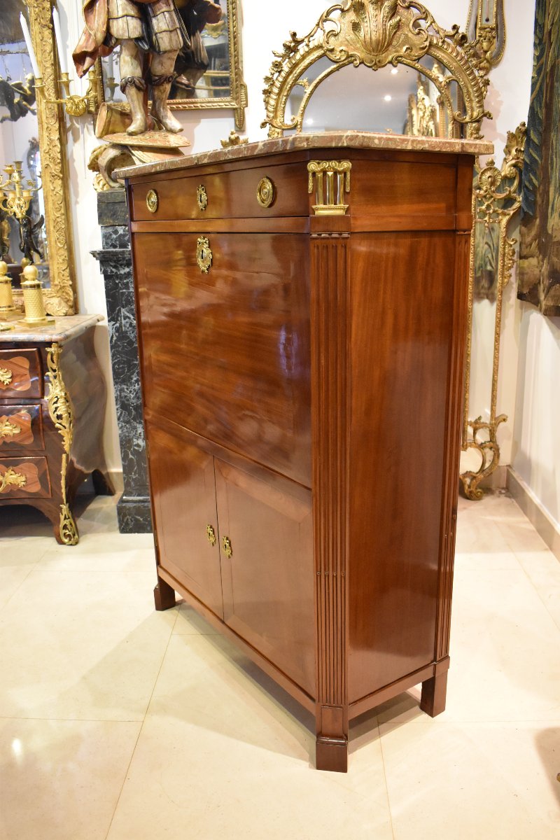 Secrétaire Estampillé D.L. ANCELLET  Époque Louis XVI XVIII ème-photo-5