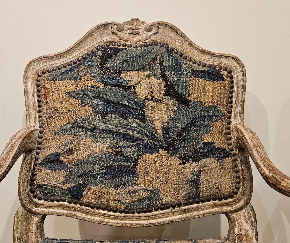 Paire De Fauteuils D'Enfant Époque Louis XV XVIIIe-photo-4